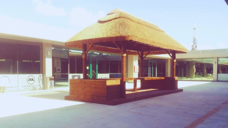 kioskos de madera en Málaga